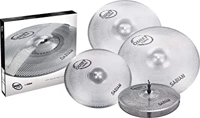 Sabian Quiet Tone Practice Cymbals Set