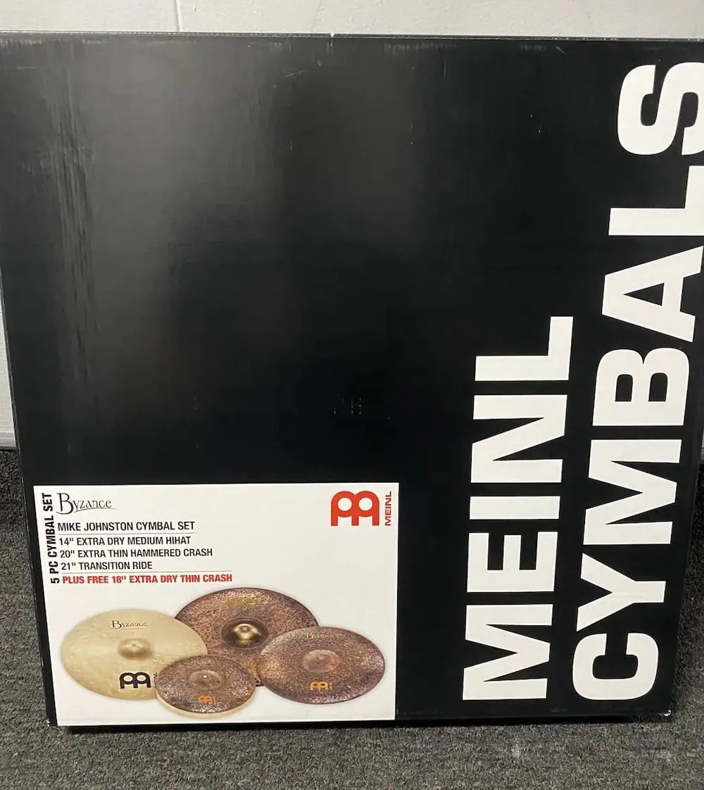 Meinl Mike Johnston Byzance Cymbal Set